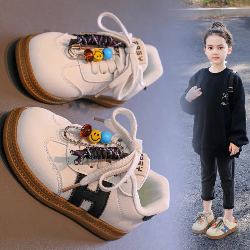 2025 Children Sneakers Boys Anti-slip Soft Sole Casual Shoes Girls Low Top Comfortable Shoes Size26-36