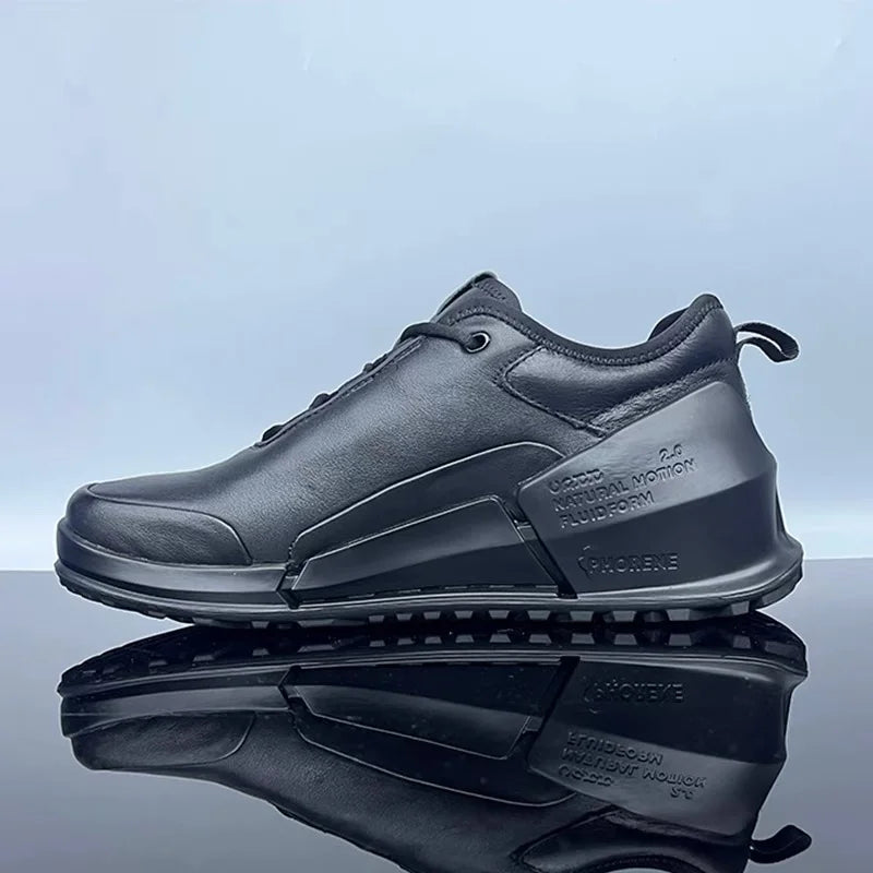 Genuine Leather Men Casual Shoes