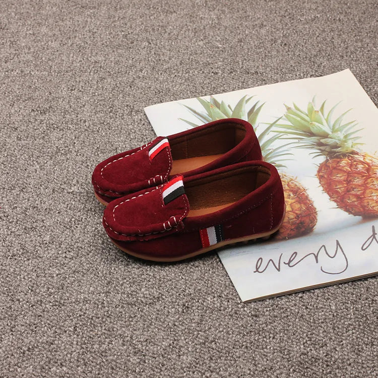 Boys Casual Shoes Kids Slip-on Loafers Children Moccasins Fashion Classic 2024 Spring Autumn Anti-skid Flats for Wedding Party