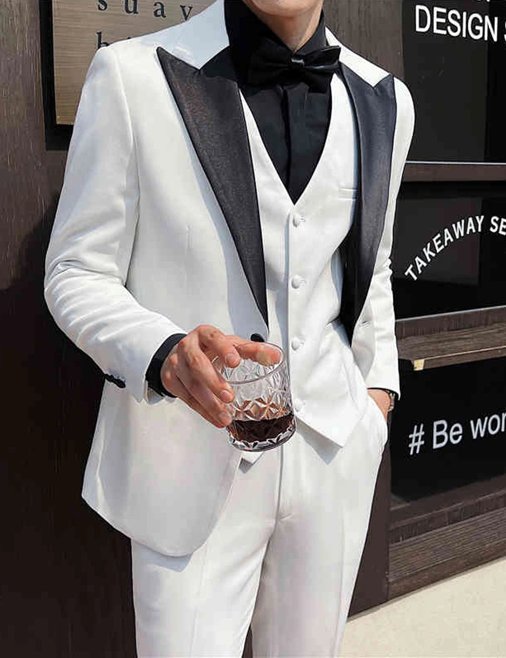 Men's High-Quality 3 Piece Business Suit