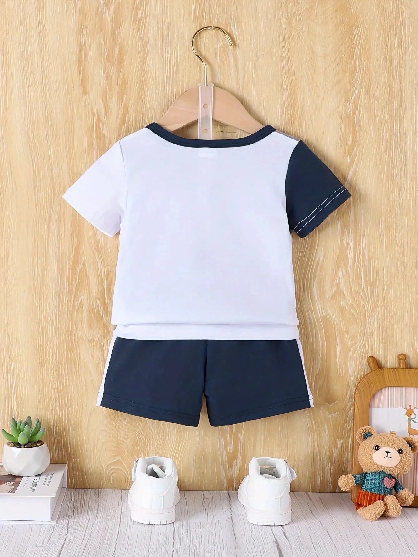 2-Piece Baby Boy Outdoor Outfit