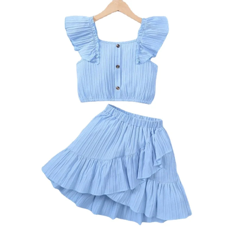 Kid Girls Princess Clothing Set