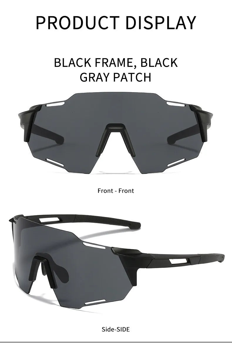 Cycling Sunglasses Unisex UV400 Cycling Shades fit for Running Hiking Windproof eyeswear Outdoor glasses