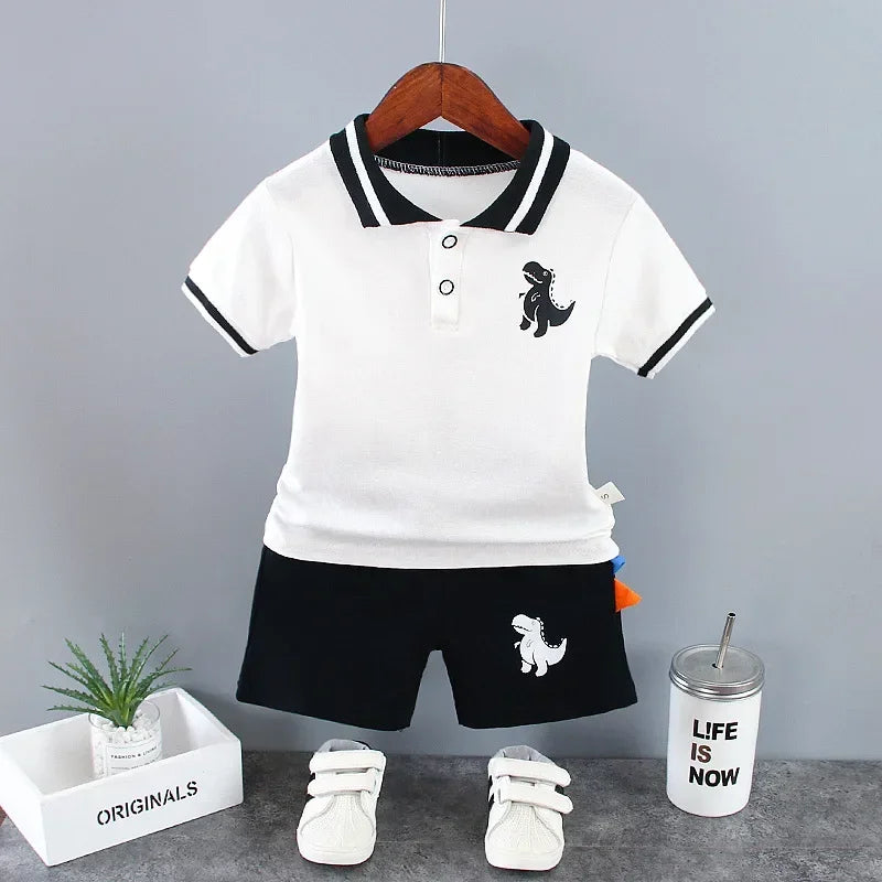 Baby Boys Dinosaur Printed Clothes