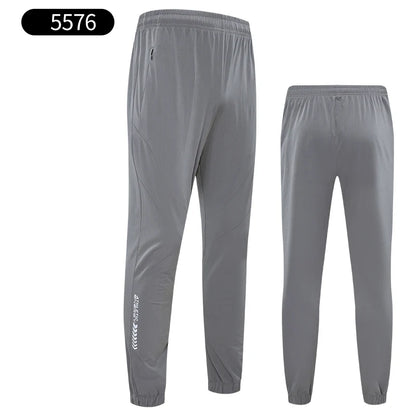 Custom Quick Dry Sports Jogging Pants with Zipper Pockets