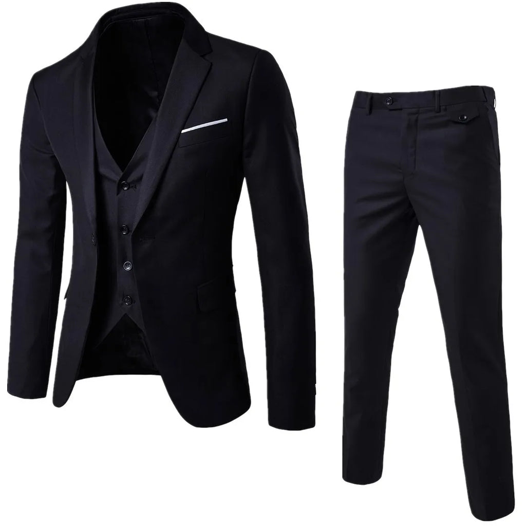 Men's Trendy Slim Business Suits