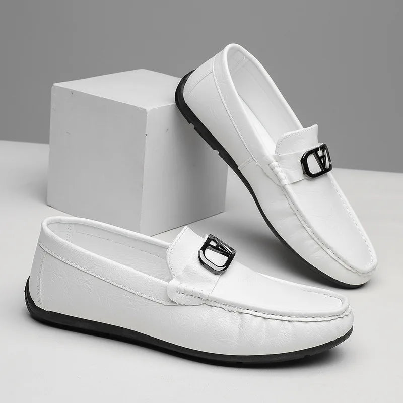 Brand Men's Shoe 2024 Autumn New Men Casual Shoe Allmatch Loafer Shoe Men's Fashion Business Shoes Soft Sole Social Shoe Tênis
