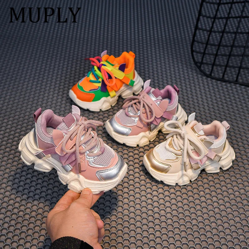 Baby Toddler Shoes For Boys Girls Breathable Mesh Little Kids Casual Sneakers Non-slip Children Sport Shoes