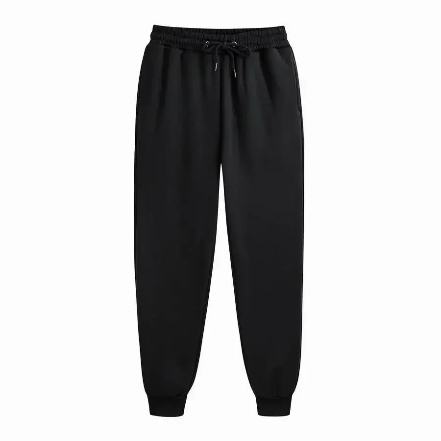 Fleece Men's Sweatpants Loose Sportswear Pants Breathable Trousers