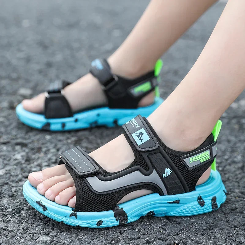 2024 Casual Beach Water Children Shoes New Kids Summer Sandals Fashion Boys Sandals Soft Sole Lightweight Comfortable Sneakers