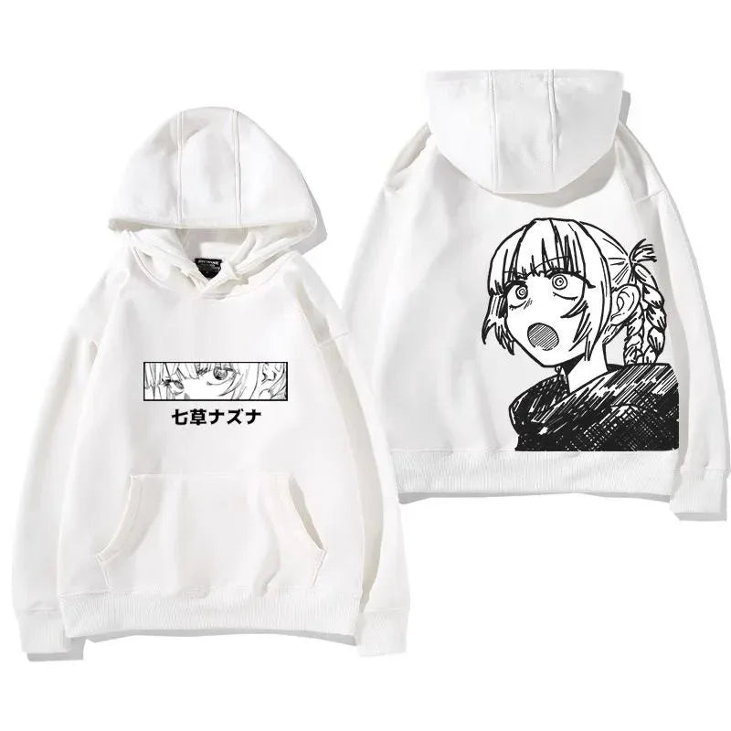 New Japanese anime Call of the Night hoodies Oversized Unisex personality Clothes sweatshirt Sports Graphic Fleece warm Casual