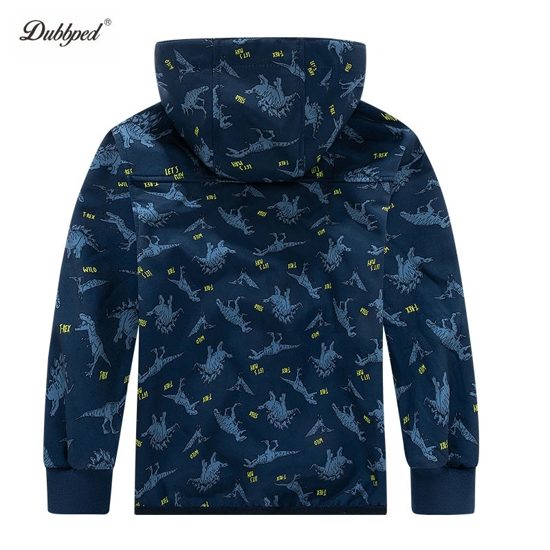 Kids Dinosaur Boys Girls Jackets