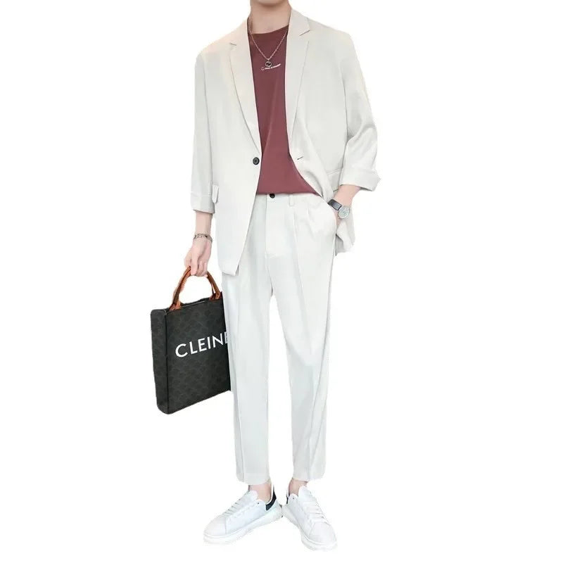 Lightweight Loose-fit Men's Suit