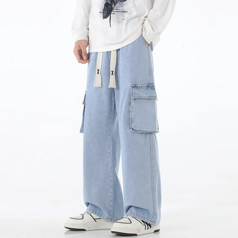 Men's Cargo Baggy Jeans