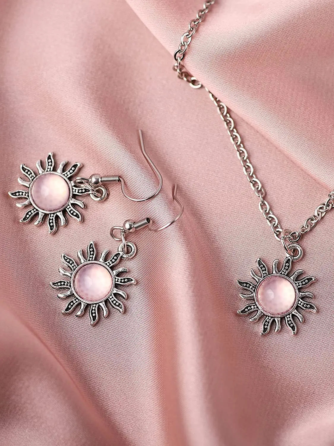 Vintage Sun Earrings Women Fashion