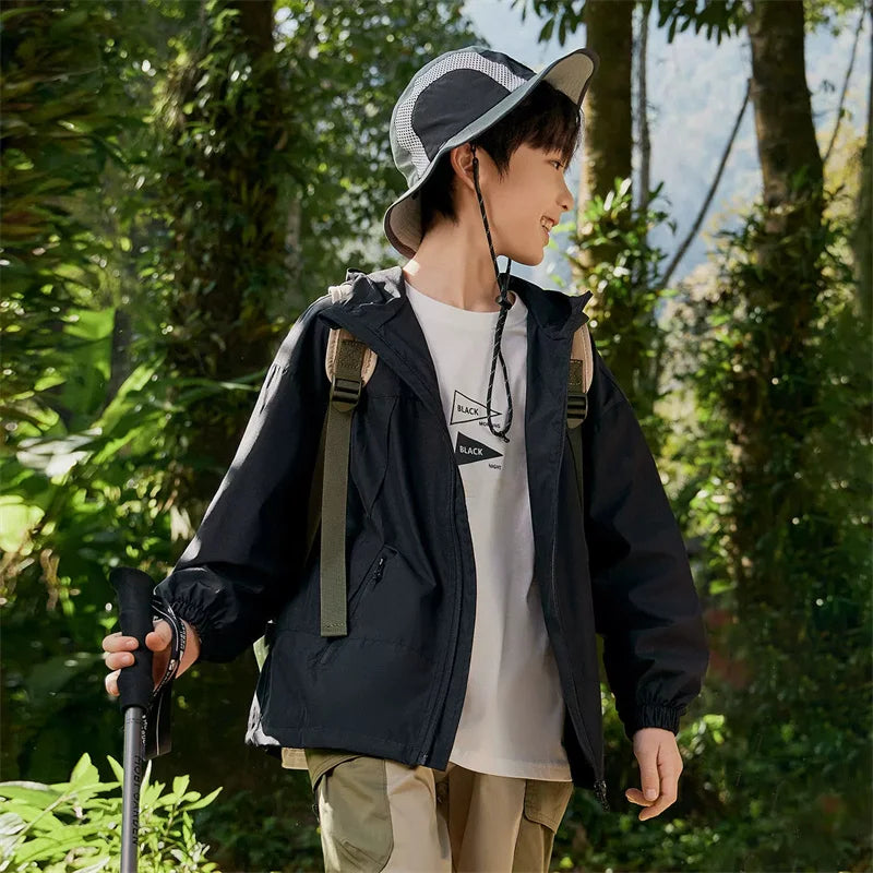 Boys Rushing Waterproof Jacket