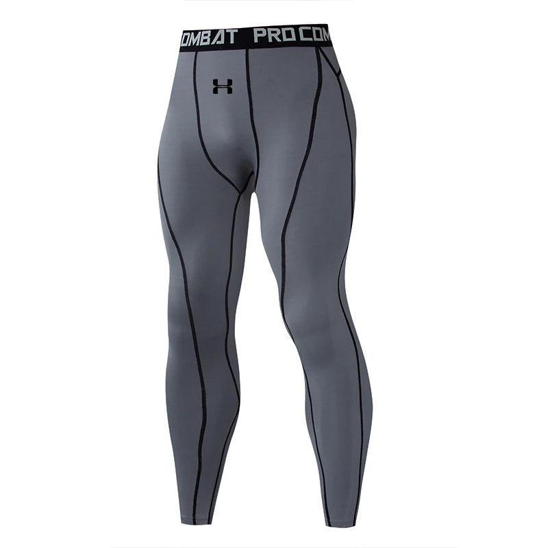 Muscle Men Running Pants Gym Sports Long Pants