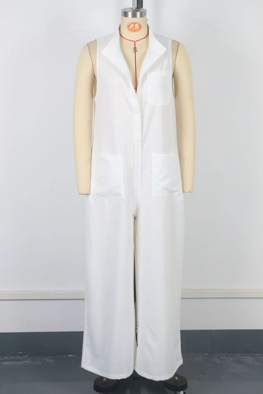 Women's Loose Pocket Sleeveless Pants