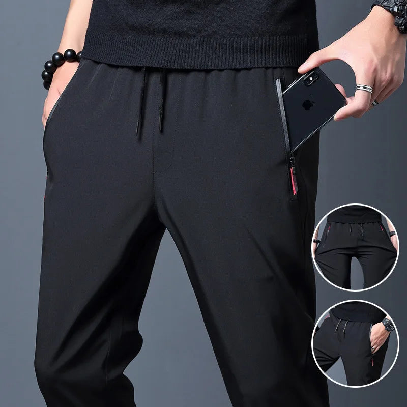 Men's Running Pants Quick-Dry Thin Casual Trousers Sport Pants