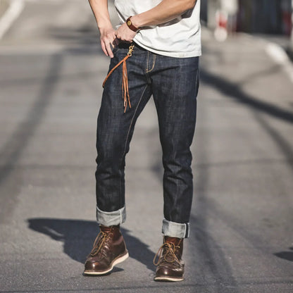 Men's Classic 14OZ Raw Selvage Denim Jeans