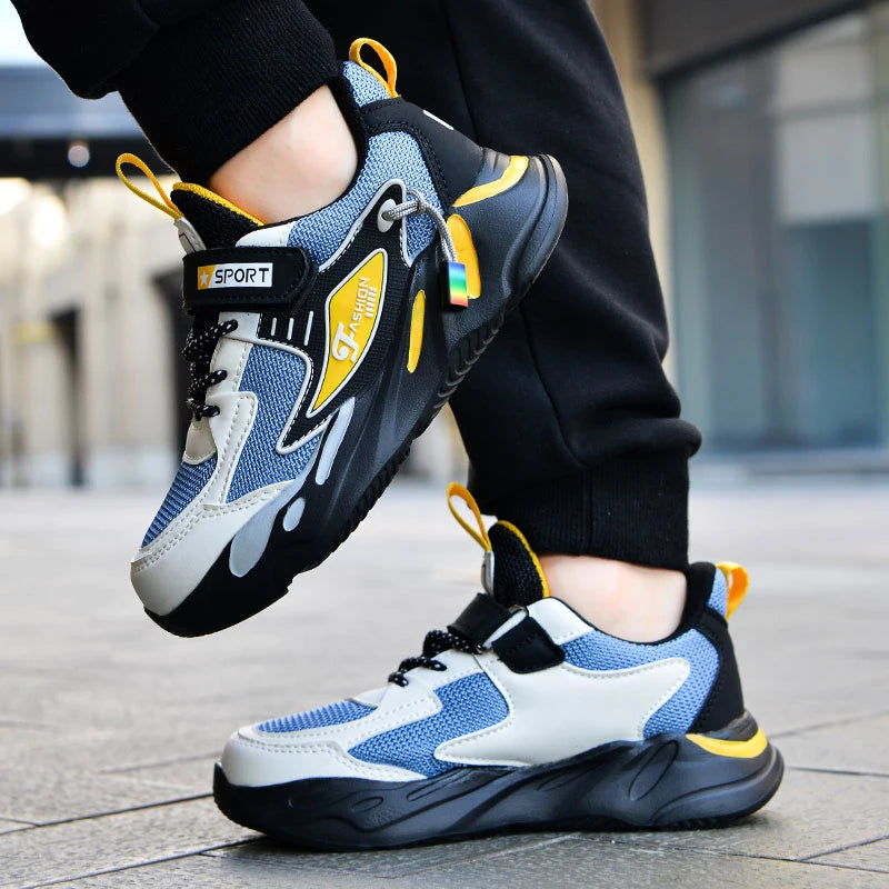 Kids Sneakers Shoes Walking Mesh Breathable Casual Sports For Boys Girls Lightweight Running Tennis Outdoor Children's School