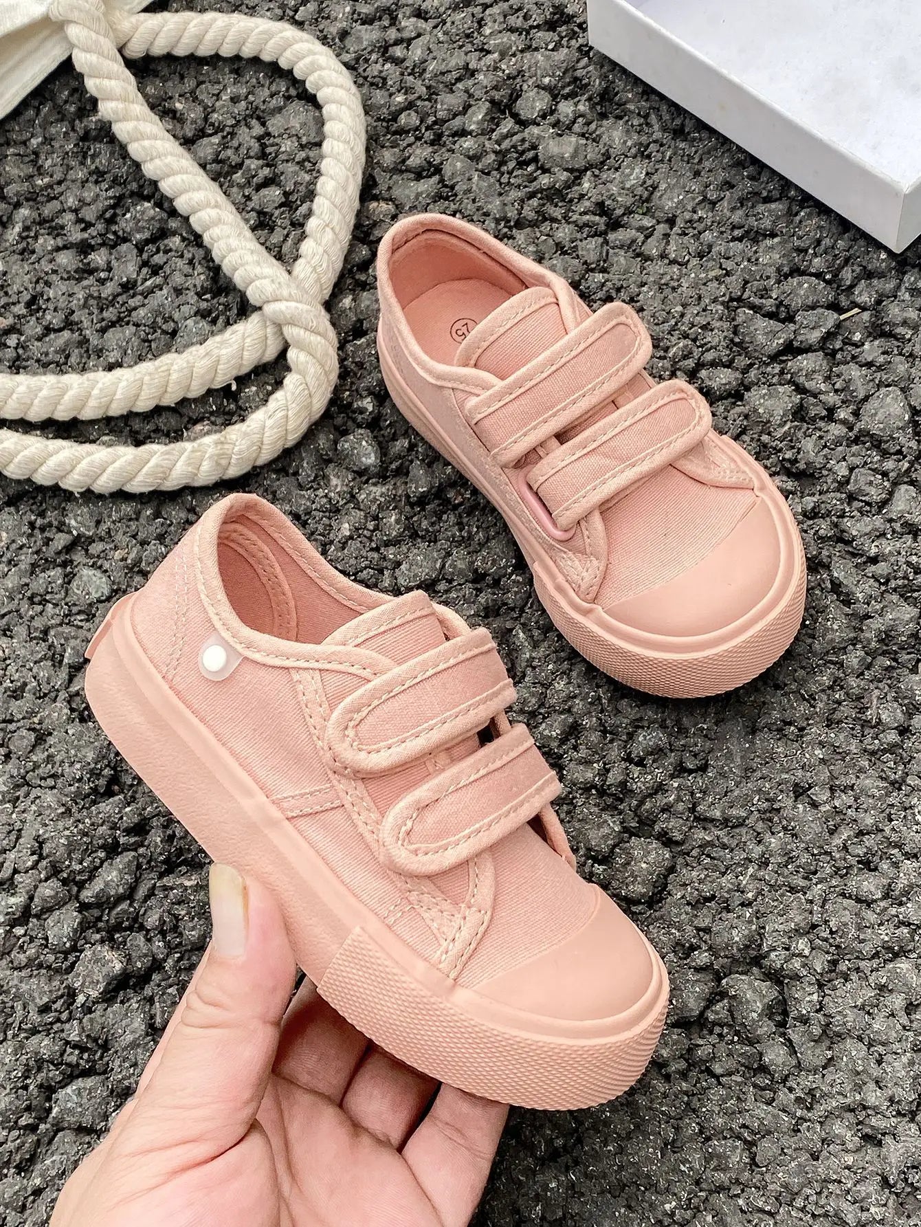 Canvas Shoe  Children Spring Toddler Infant Boys Sneakers Girls Candy Color Casual Shoes Baby Kids Breathable Soft Bottom Shoes