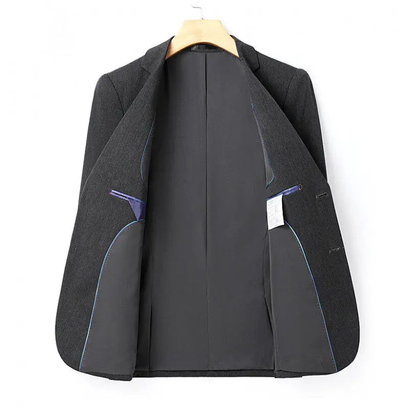 Men High quality four-sided stretch Suit