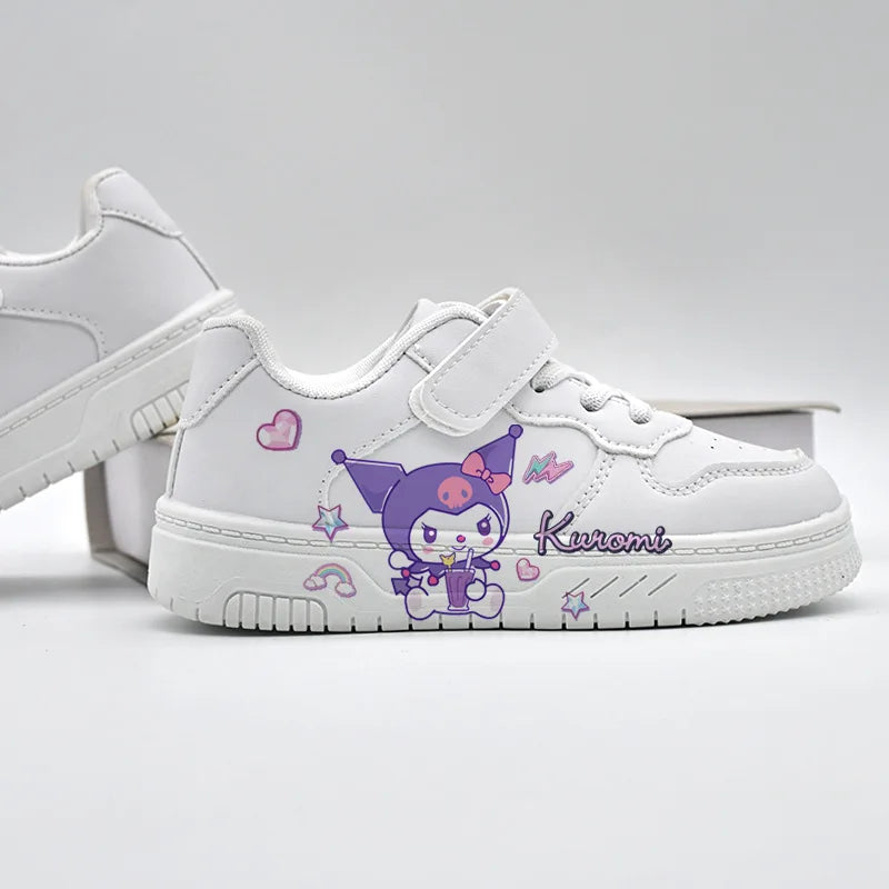 Disney kids Kuromi princess cute Casual shoes non-slip soft bottom sports shoes for girl gift
