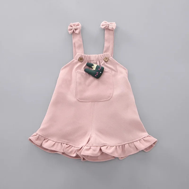 Cute Toddler Baby Girl T-shirt+ Shorts