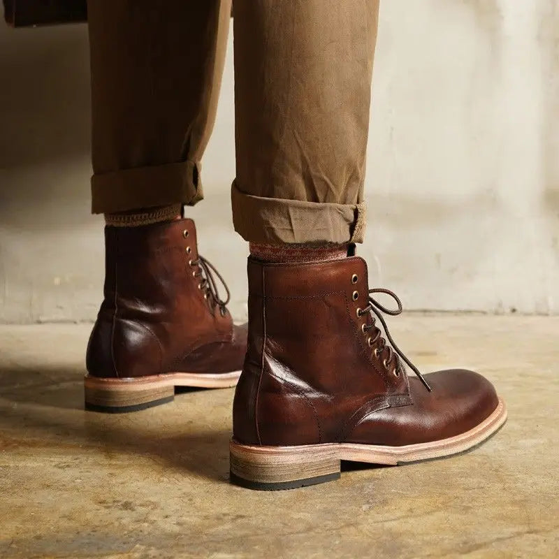 High Quality Leather Men's Boots