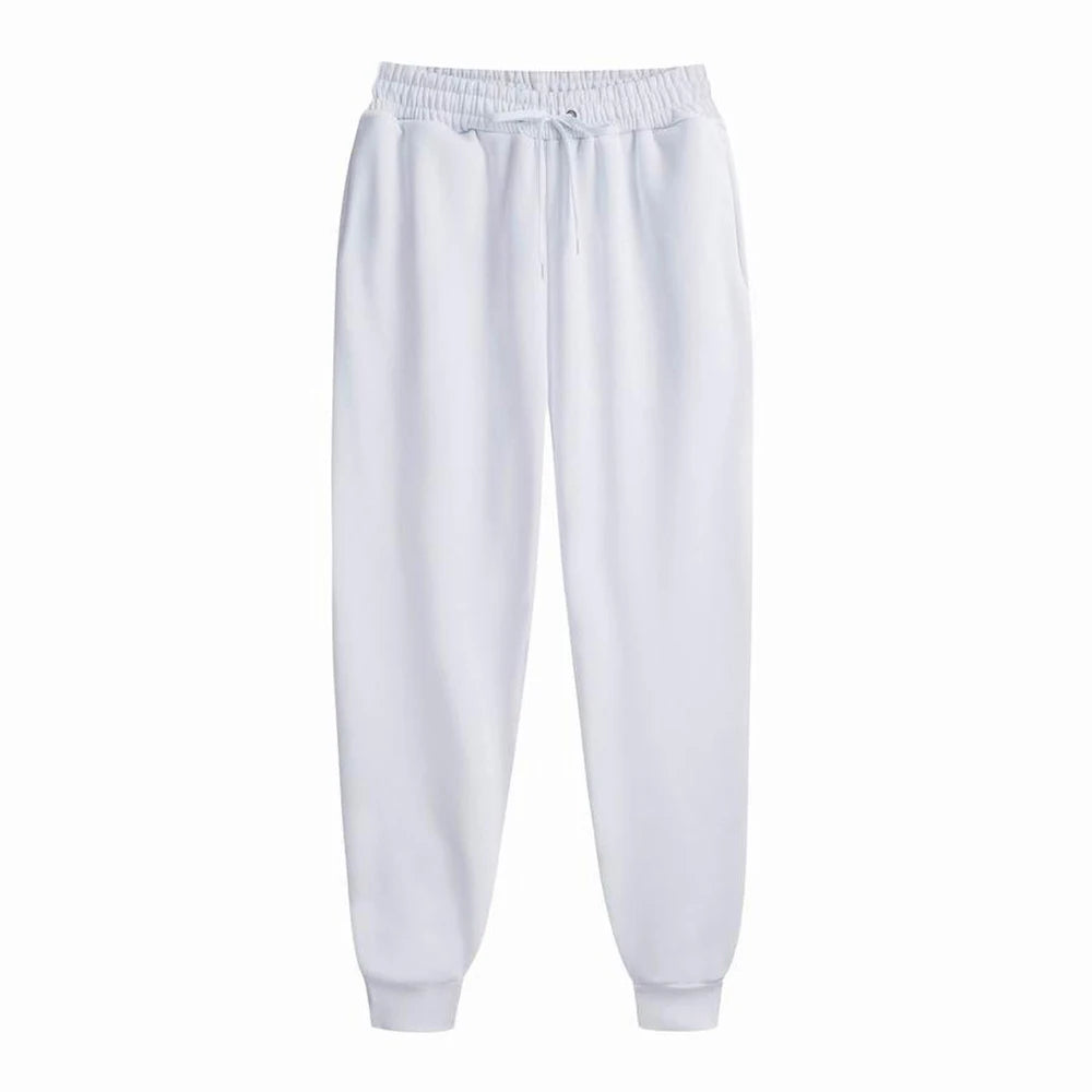Men Casual Sports Pants Running Workout Jogging Long Pants