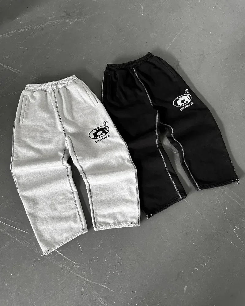 Long Cargo Streetwear Joggers