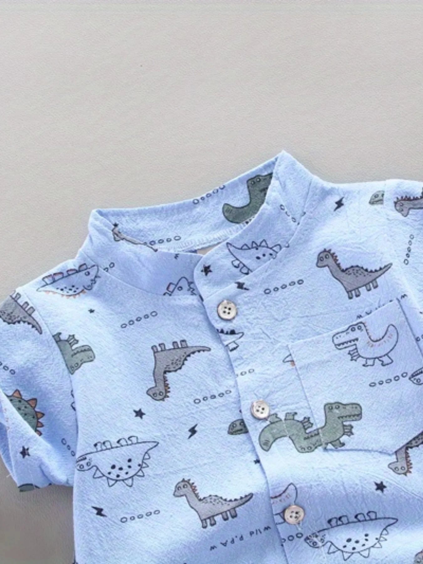 Infant and toddler short sleeved shorts