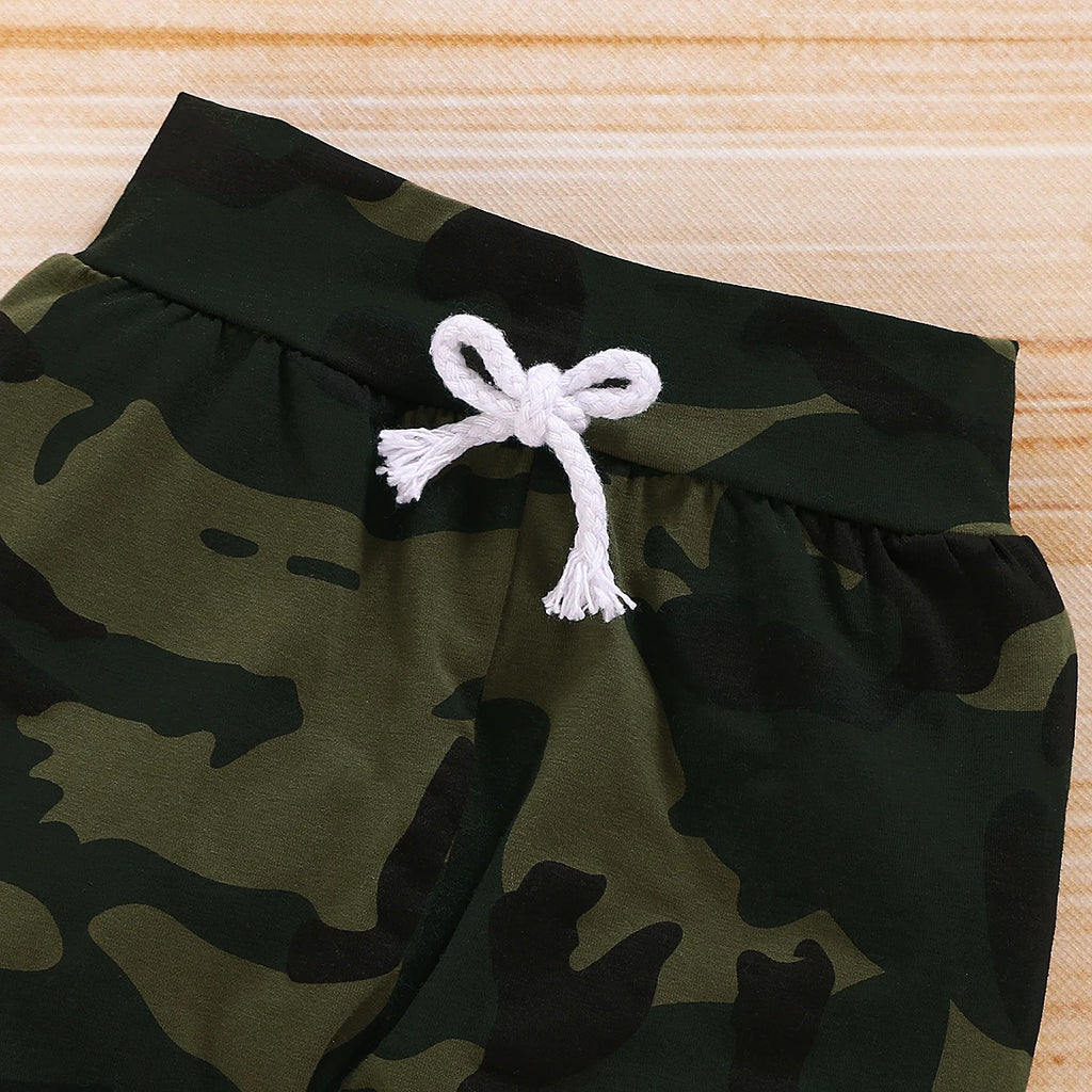 Baby Boy Letters Short Sleeve Romper