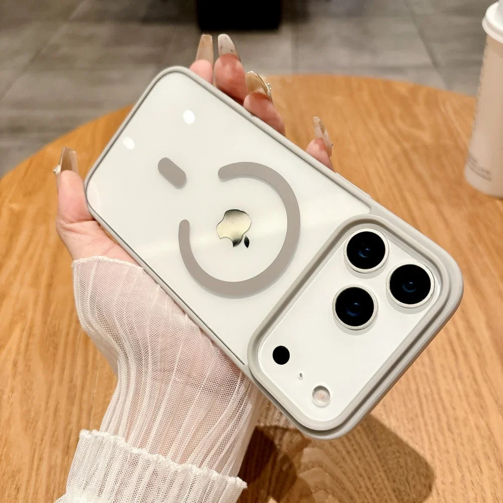 17 Pro Max Coque Magsafe Pour iPhone 17 Pro Max 17Pro 17ProMax Housse Pour iphone17 ProMax Original Transparent Acrylique