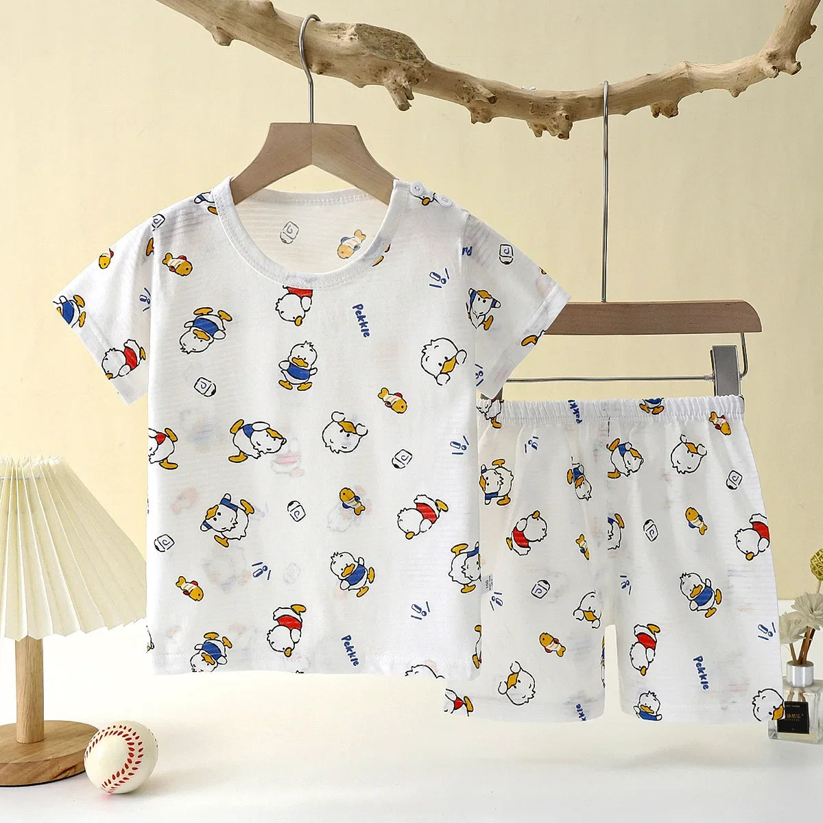 Children's Clothing Short Sleeve Suit