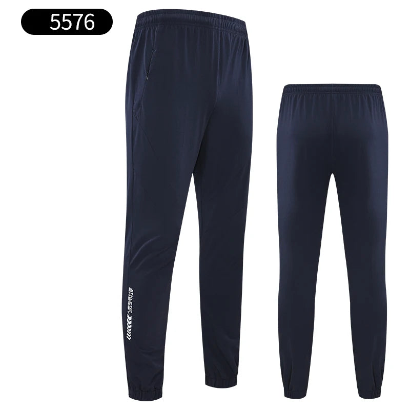 Custom Quick Dry Sports Jogging Pants with Zipper Pockets