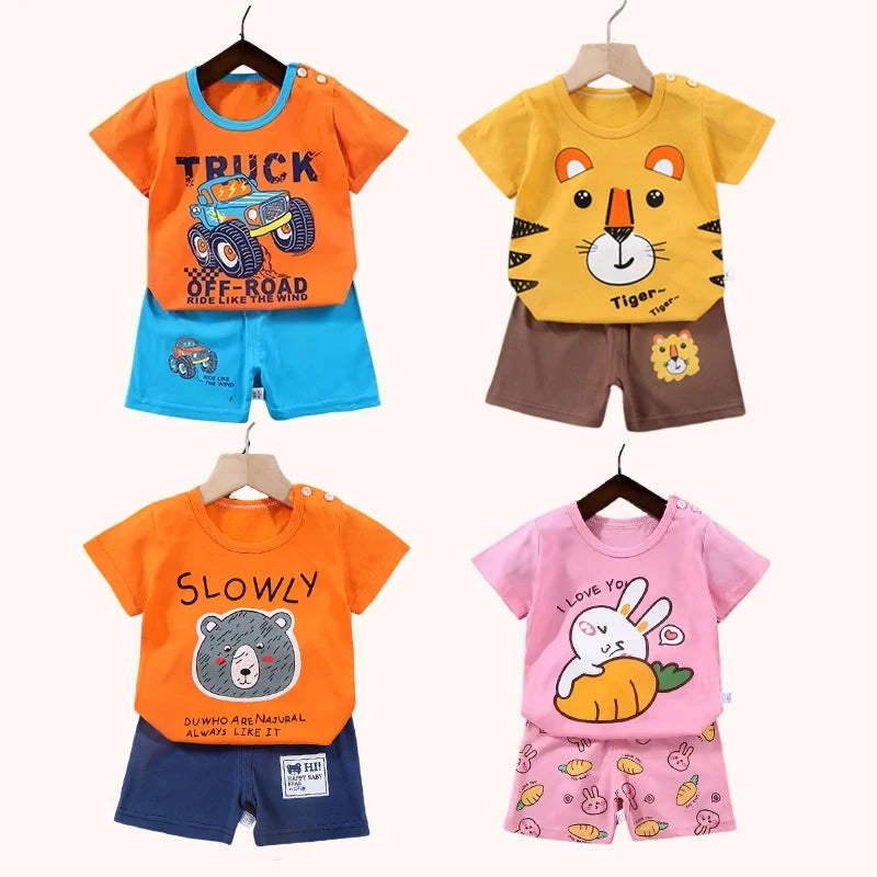 Boys Girl T-shirt Shorts