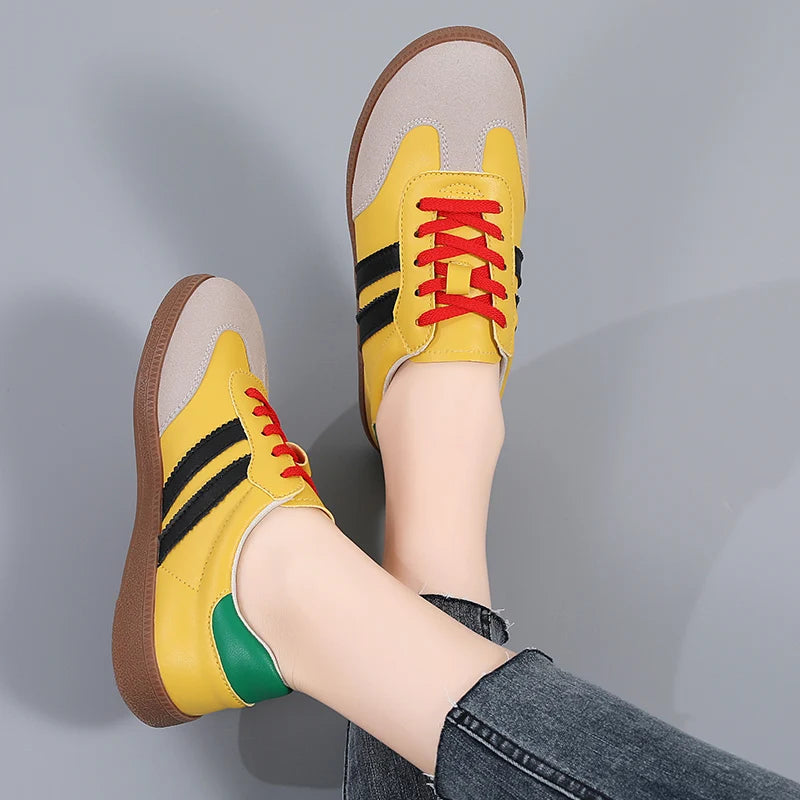 Women Fashion Breathable Platform Running Shoes Women Casual Vulcanize Shoes Mesh Sport Light Shoes Sneakers