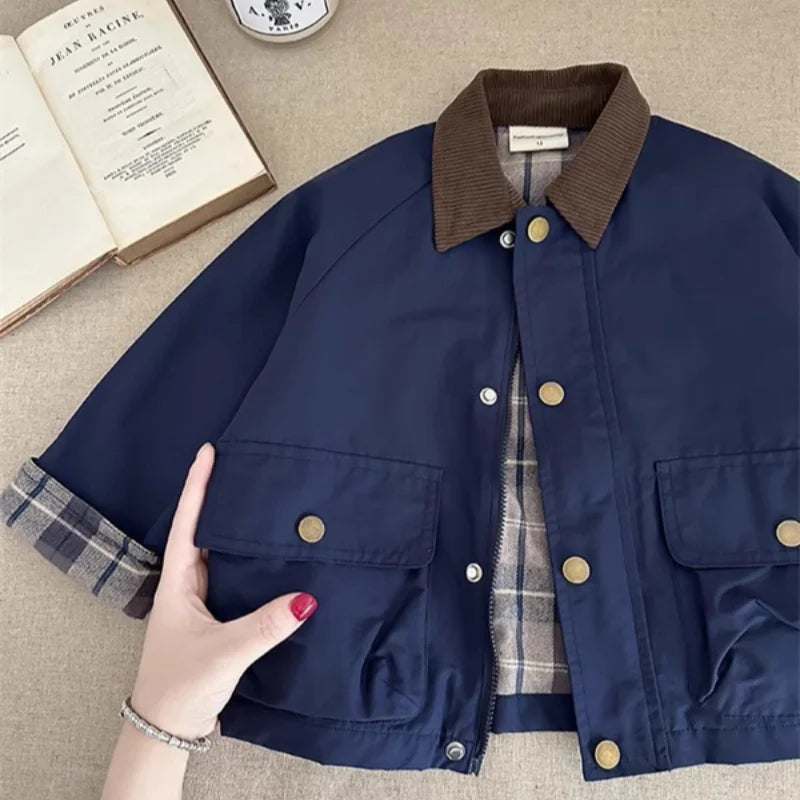 Boys Jacket Windbreak Outerwear