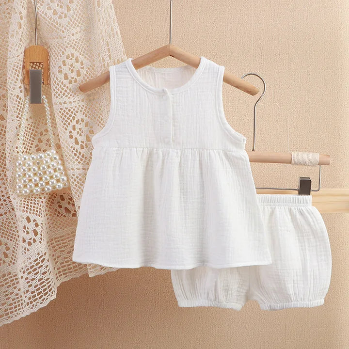 Baby Kids Girls Short Sets