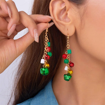 Fashion Christmas Asymmetrical Dangle Earrings for Women