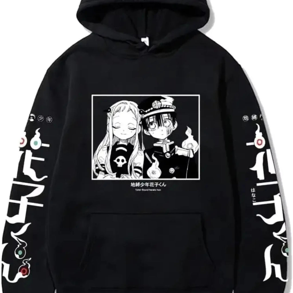 2024 New Toilet Bound Hanako Kun Hoodie Mens Women Kyojuro Rengoku Hooded Sweatshirts Oversize Harajuku Streetwear Clothing