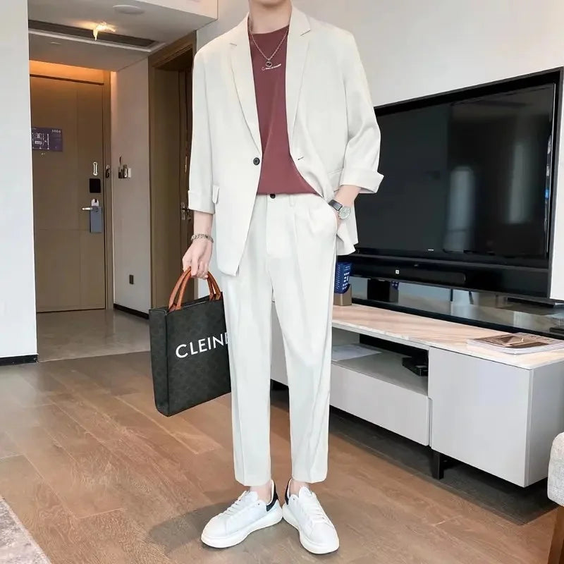Lightweight Loose-fit Men's Suit