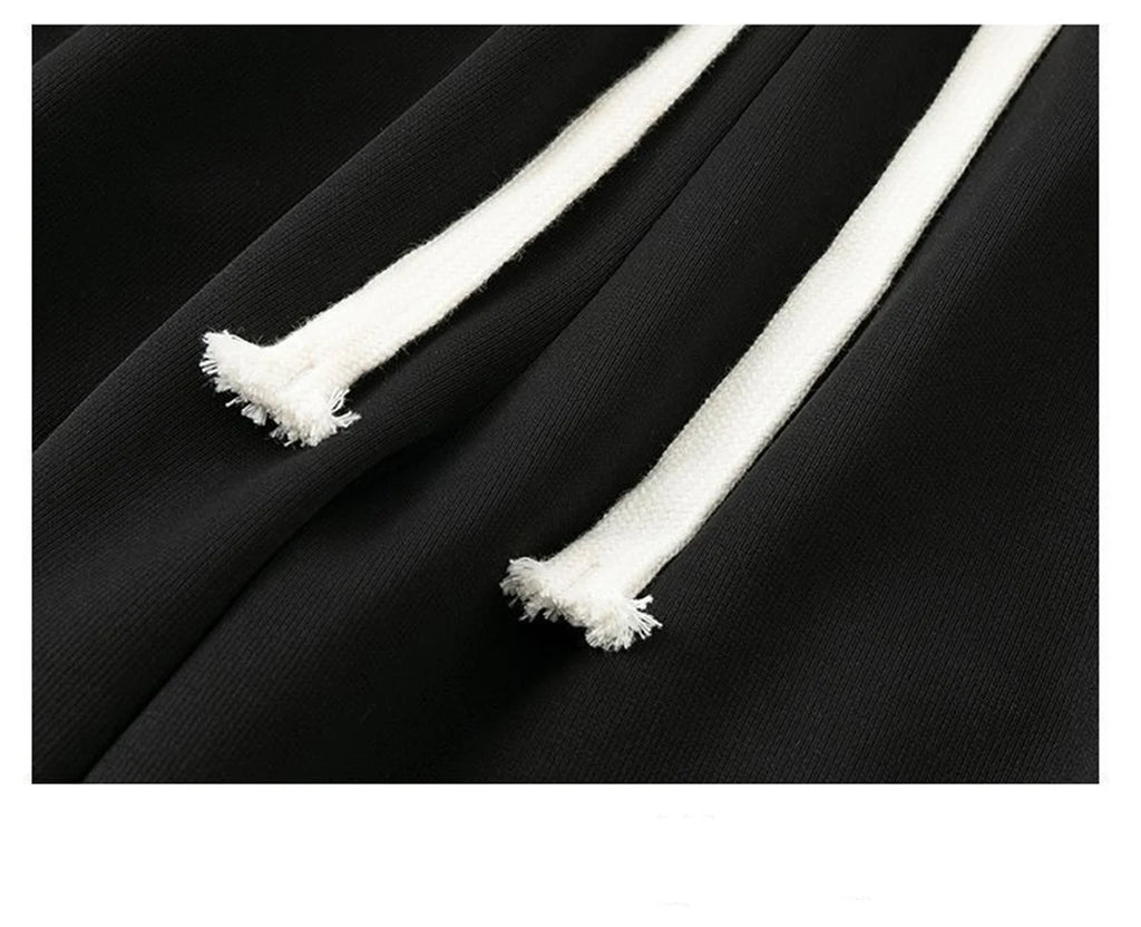 Black Straight Pants for Men's Wide Leg Pants