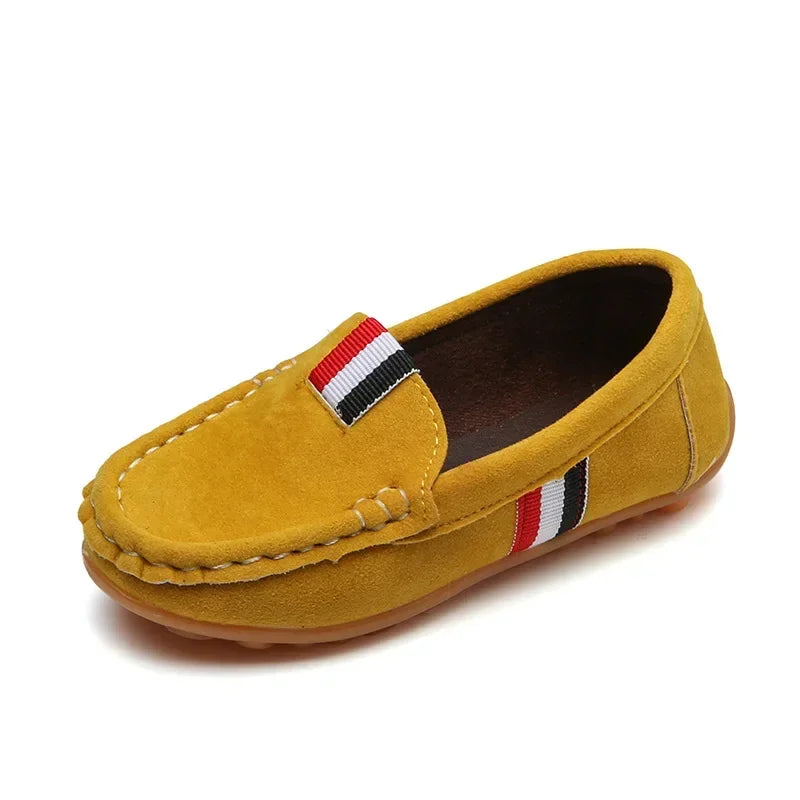 Boys Casual Shoes Kids Slip-on Loafers Children Moccasins Fashion Classic 2024 Spring Autumn Anti-skid Flats for Wedding Party