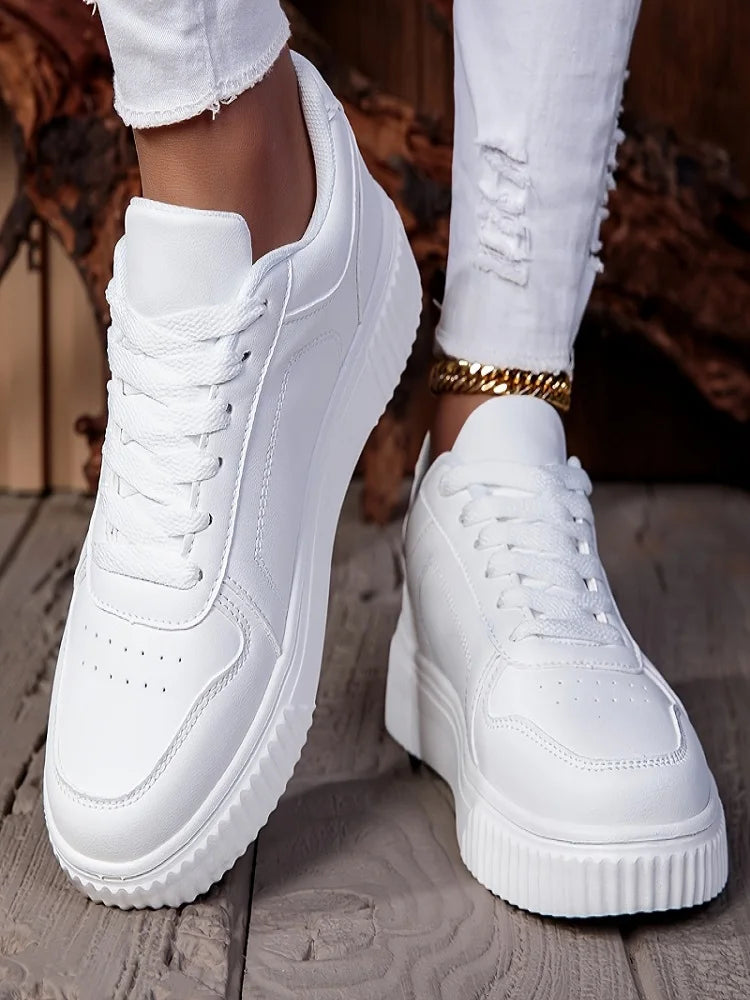 Casual Vulcanize Shoe Lace Up Sports Shoes