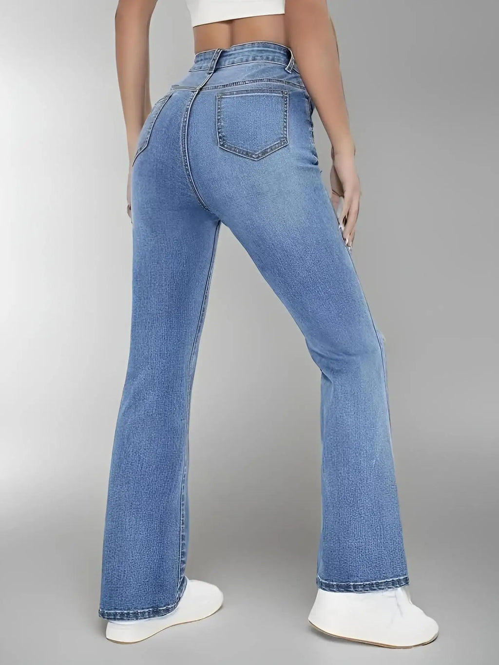 Women's hot jeans slimming trousers