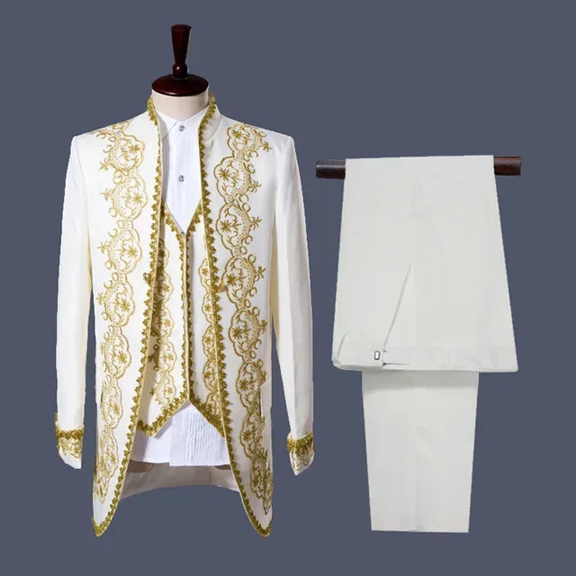 Black White Men's Suits
