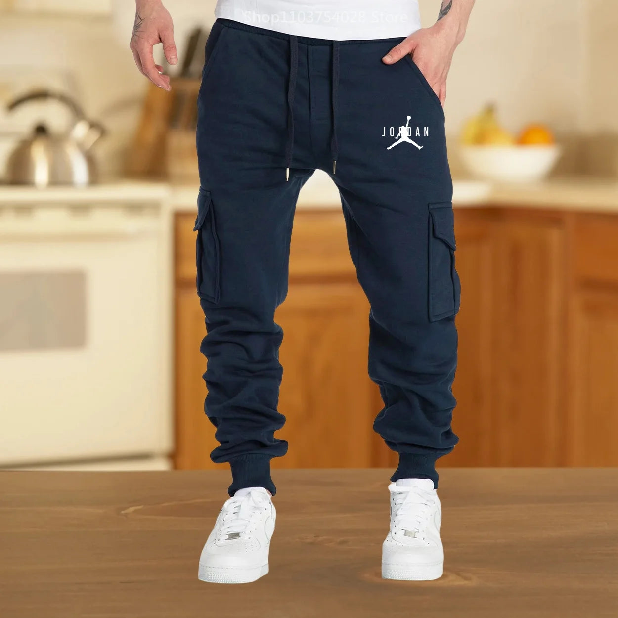 High Quality Sports Sweatpants Fleece Cargo Pants